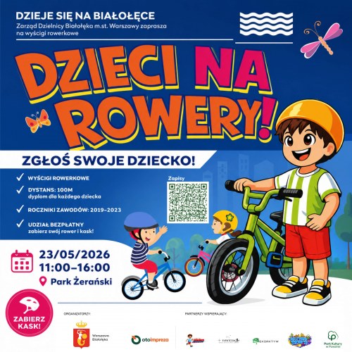 Dzieci na rowery - Dzielnica Białołęka 2026